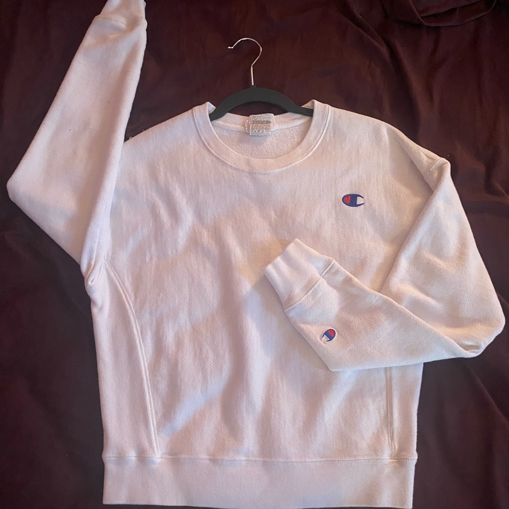 Champions white sweatshirt